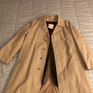 Vintage London Towne Trench Coat size 40 R